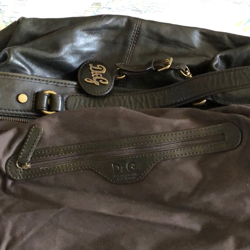 Authentic Vintage Dolce and Gabbana bag good condition large bag - Picture 7 of 10